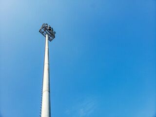Fototapeta premium lights against blue sky