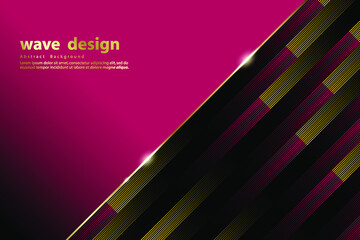 Obraz premium Abstract colorful stripes halftone gradients background. Vector illustration