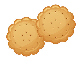 ビスケットのイラスト