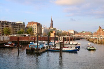 Fototapeta premium Hafen Hamburg