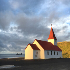 Fototapeta premium church on the hill