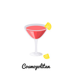 Cosmopolitan cocktail.