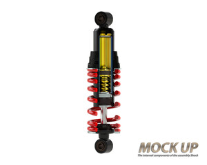 Rendering of 3d models Shock Absorber The functionality with in products