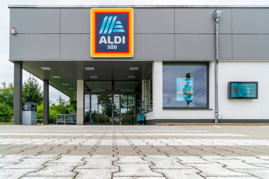 Filiale der Firma Aldi Süd in Landsberg am Lech