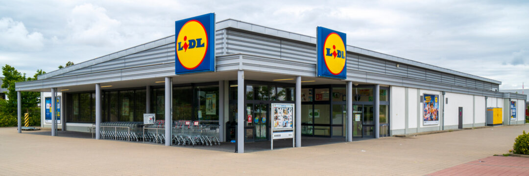 Filiale der Firma Lidl in Landsberg am Lech