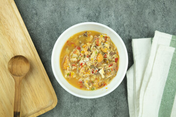 Chilli egg crab and roe crab