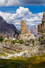 Cinque Torri, Dolomites, Italy
