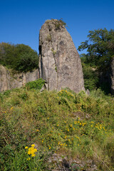 Stenzelberg, Steinbruch im Siebengebirge.