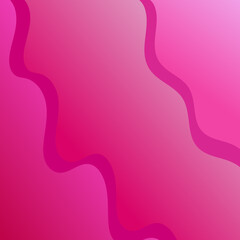 abstract background in bright pink color with wave
