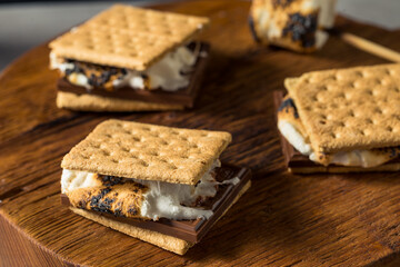 Sweet Marshmallow and Chocolate Smores