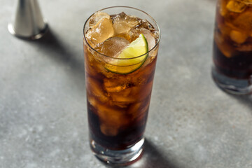 Boozy Refreshing Amaro and Cola Cocktail