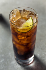 Boozy Refreshing Amaro and Cola Cocktail