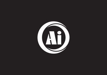 this is a creative latter AI logo design