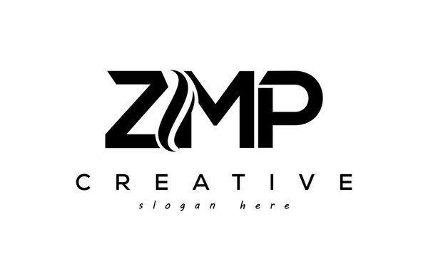 Letter ZMP creative logo design vector