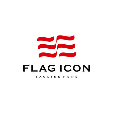 flag modern logo design inspiration