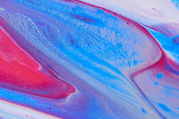 Obraz premium Paint marble fluid acrylic texture for background