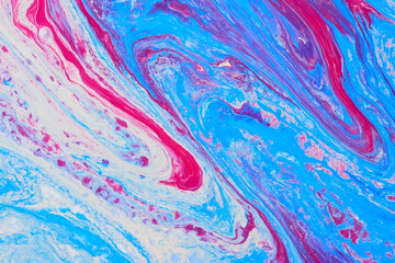 Naklejka premium Floating paints texture abstract background