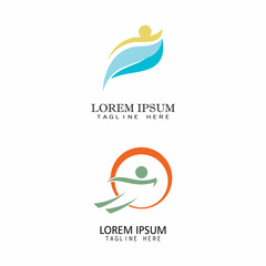 Simple Swimming Pool Silhouette Sea Ocean Water Wave Logo design inspiration