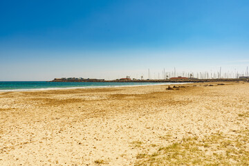 Sea landscape, San Pedro del Pinatar, Spain