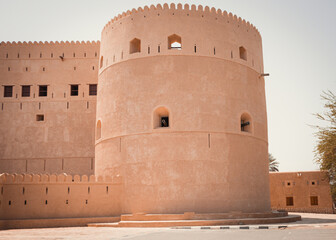 Al Hazm Fort in Rustaq, Oman.