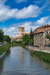 Fototapeta premium town of Aguilar de Campoo.