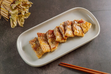 Korean Grilled Pork Belly, 'Samgyeopsal'