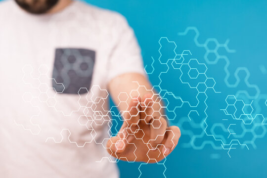 Business intelligence analyst dashboard on virtual - Powered by Adobe