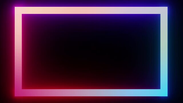 neon glow color moving seamless art loop background abstract motion screen background