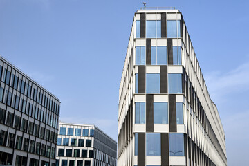 Obraz premium facades of modern, multi-storey office buildings