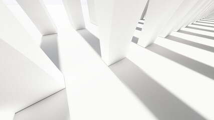 Abstract gray background geometric pattern of design 3d render