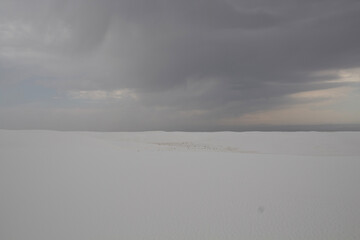clouds over the river