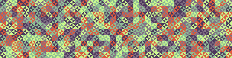 Fototapeta na wymiar Abstract Geometric Pattern generative computational art illustration