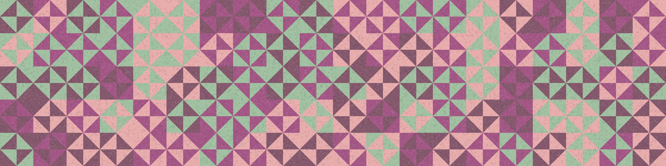 Fototapeta premium Abstract Geometric Pattern generative computational art illustration