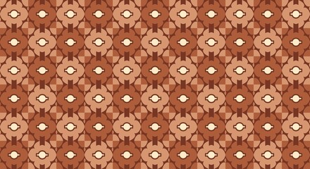 floral and fruit pattern background, modern shape composition, eps 10 vector.