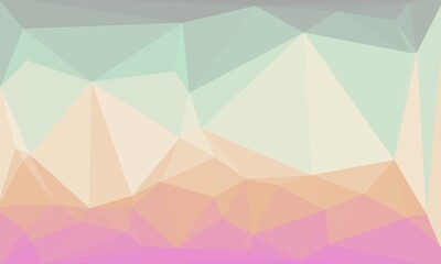 vibrant minimal multicolored polygonal background