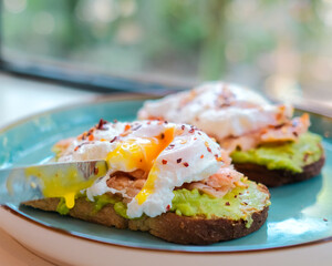 avocado egg toast
