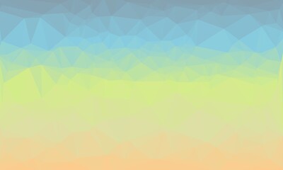 Fototapeta premium vibrant minimal multicolored polygonal background