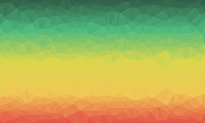 vibrant colorful geometric background with mosaic design