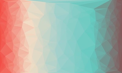 Fototapeta premium vibrant colorful geometric background with mosaic design