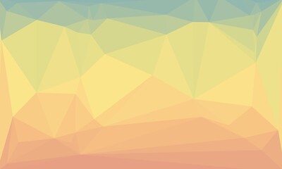 vibrant minimal multicolored polygonal background