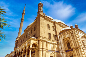 Fototapeta na wymiar The Great Mosque of Muhammad Ali Pasha - Cairo -