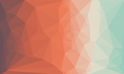 vibrant abstract red gradient background with poly pattern