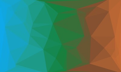 Fototapeta premium vibrant abstract colorful polygonal background