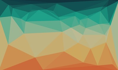 Fototapeta premium vibrant abstract geometric background with poly pattern