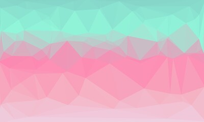 vibrant colorful geometric background with mosaic design