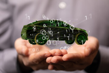 autonomous online car sharing service controlled