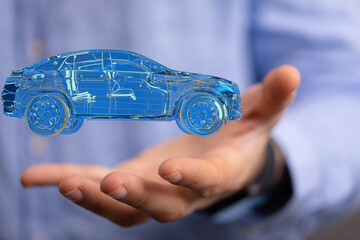 autonomous online car sharing service controlled