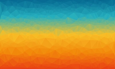 Fototapeta premium vibrant abstract geometric background with poly pattern