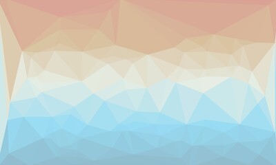 vibrant colorful geometric background with mosaic design