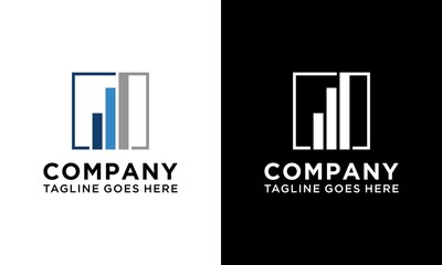 accounting logo vector design concept